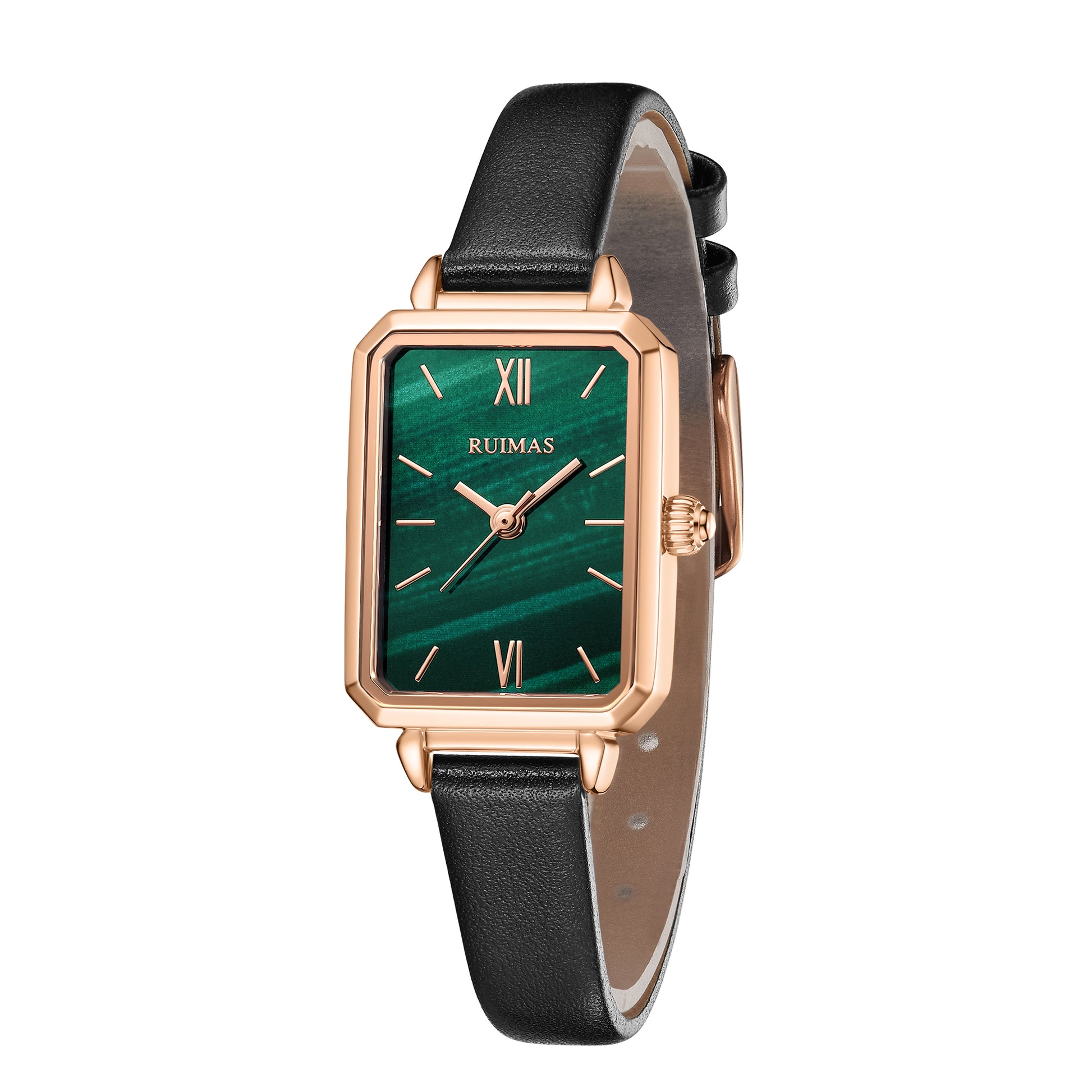 RUIMAS Luxury Ladies Watch Steel Strap Women Bracelet Clocks Leather Band Famale Wristwatch Dress Watches Reloj Mujer 329-8